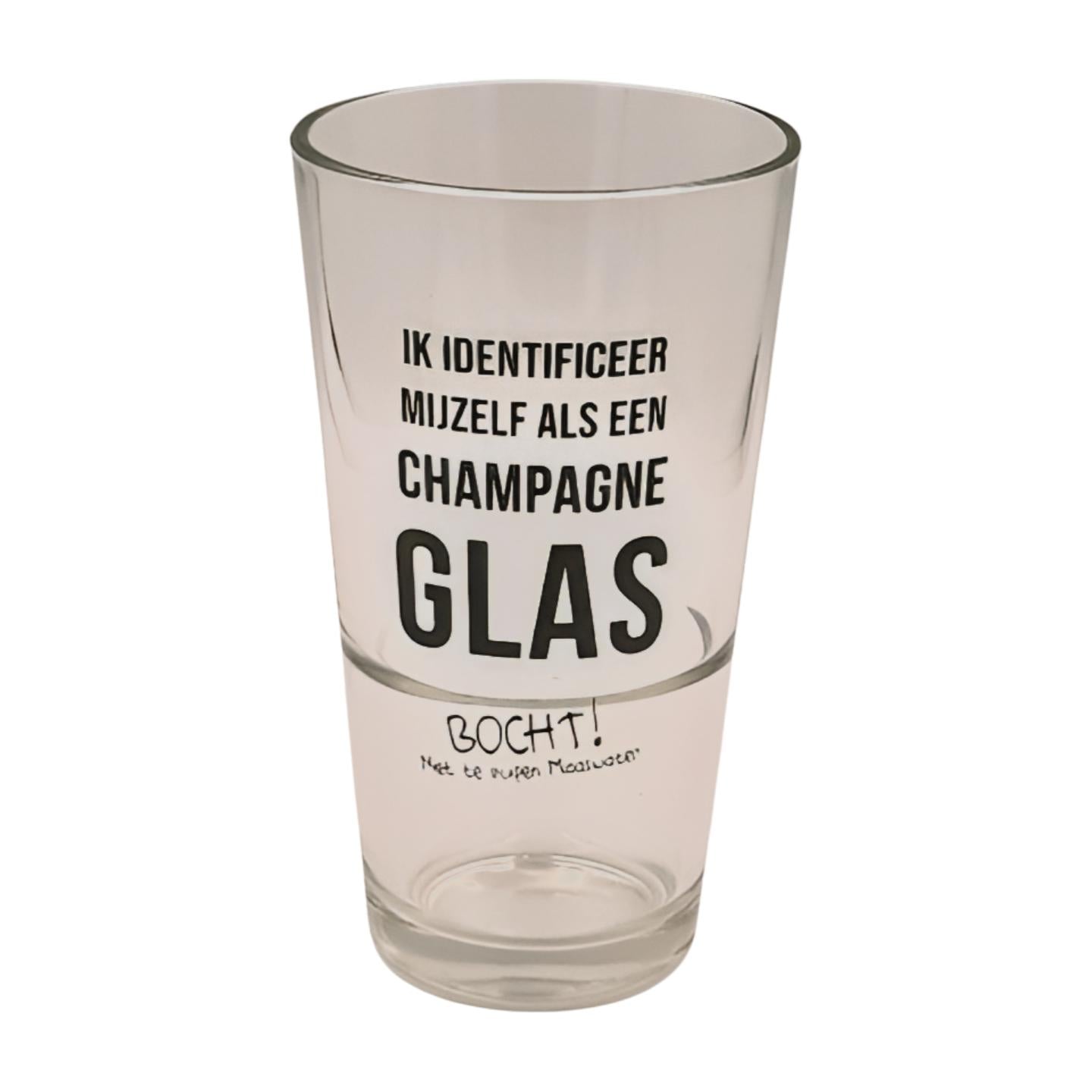Bocht Bierglas Beker 25cl | glas koop je bij Verdins Bierwinkel