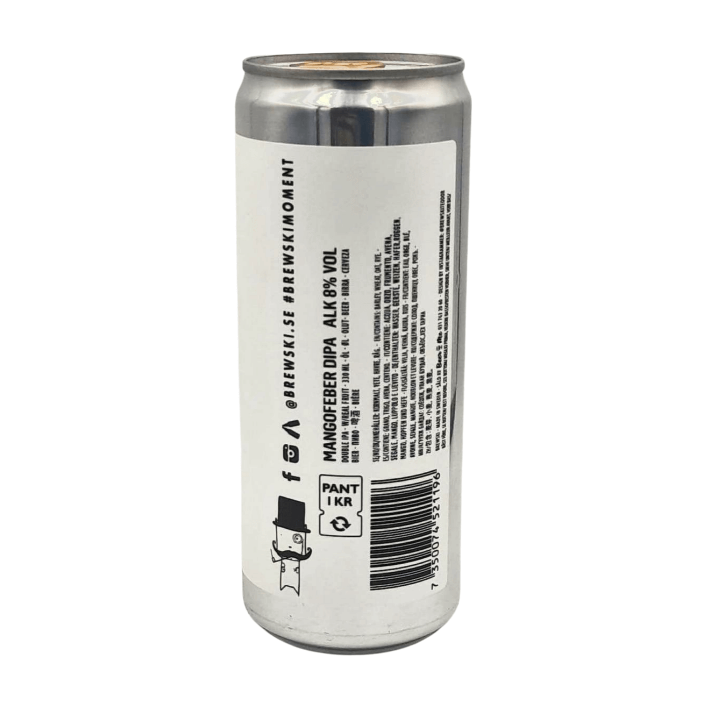 Brewski Mangofeber DIPA | DIPA Webshop Online Verdins Bierwinkel Rotterdam