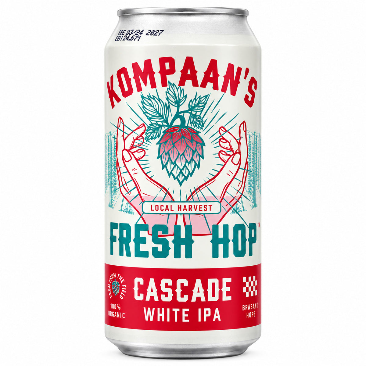 Kompaan Fresh Hop Cascade White IPA