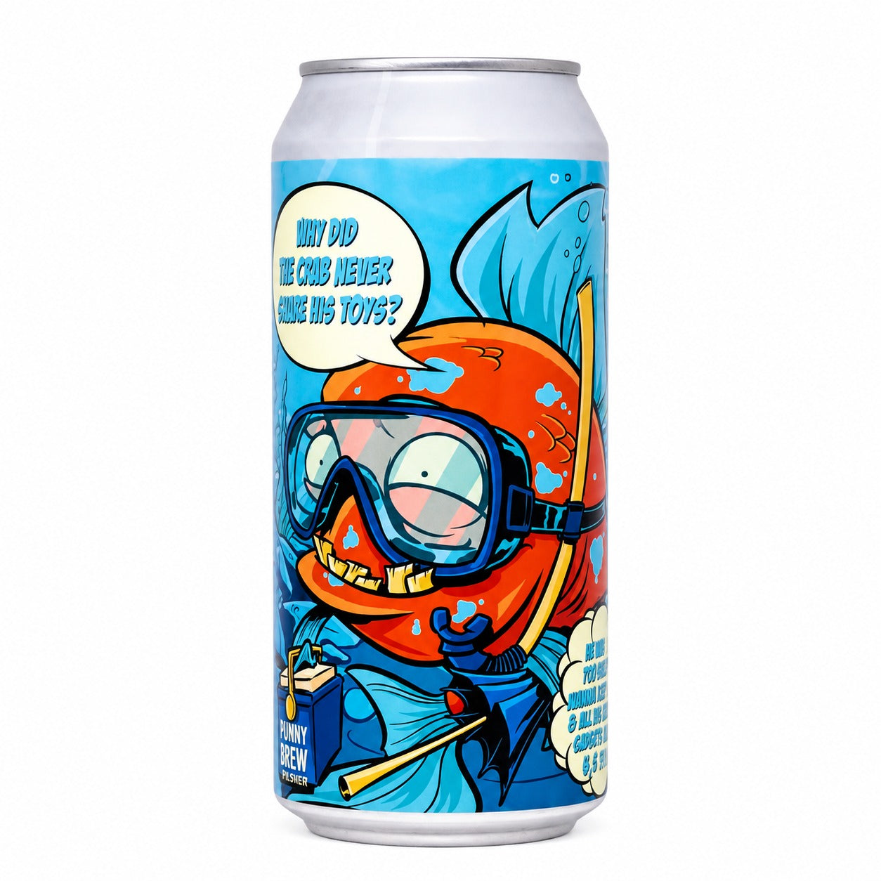 Pulfer Smoothiesh: Why Did the Crab Never Share His Toys? Smoothie Sour