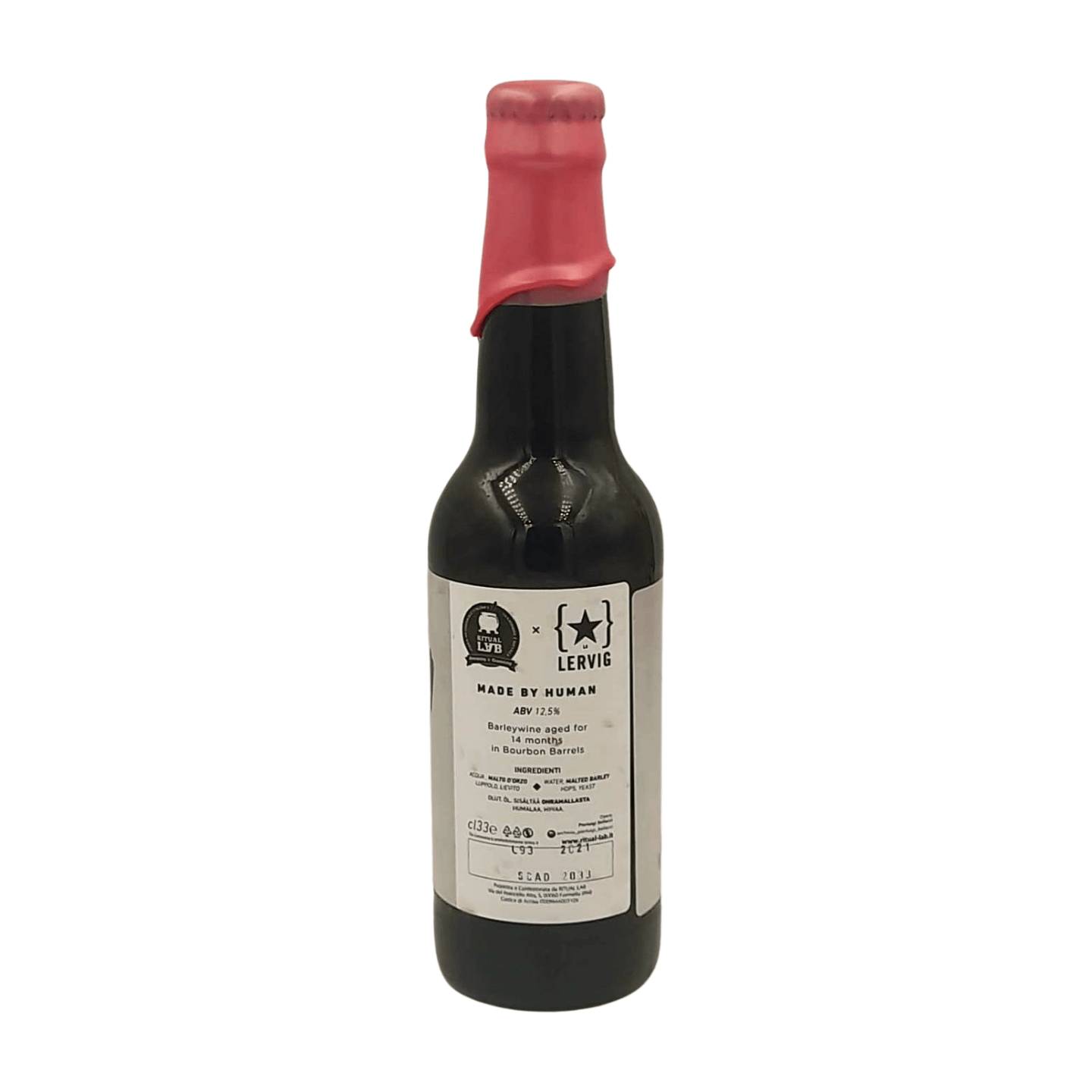 Ritual Lab x LERVIG Made by Human | Bourbon BA Dark Barleywine Webshop Online Verdins Bierwinkel Rotterdam