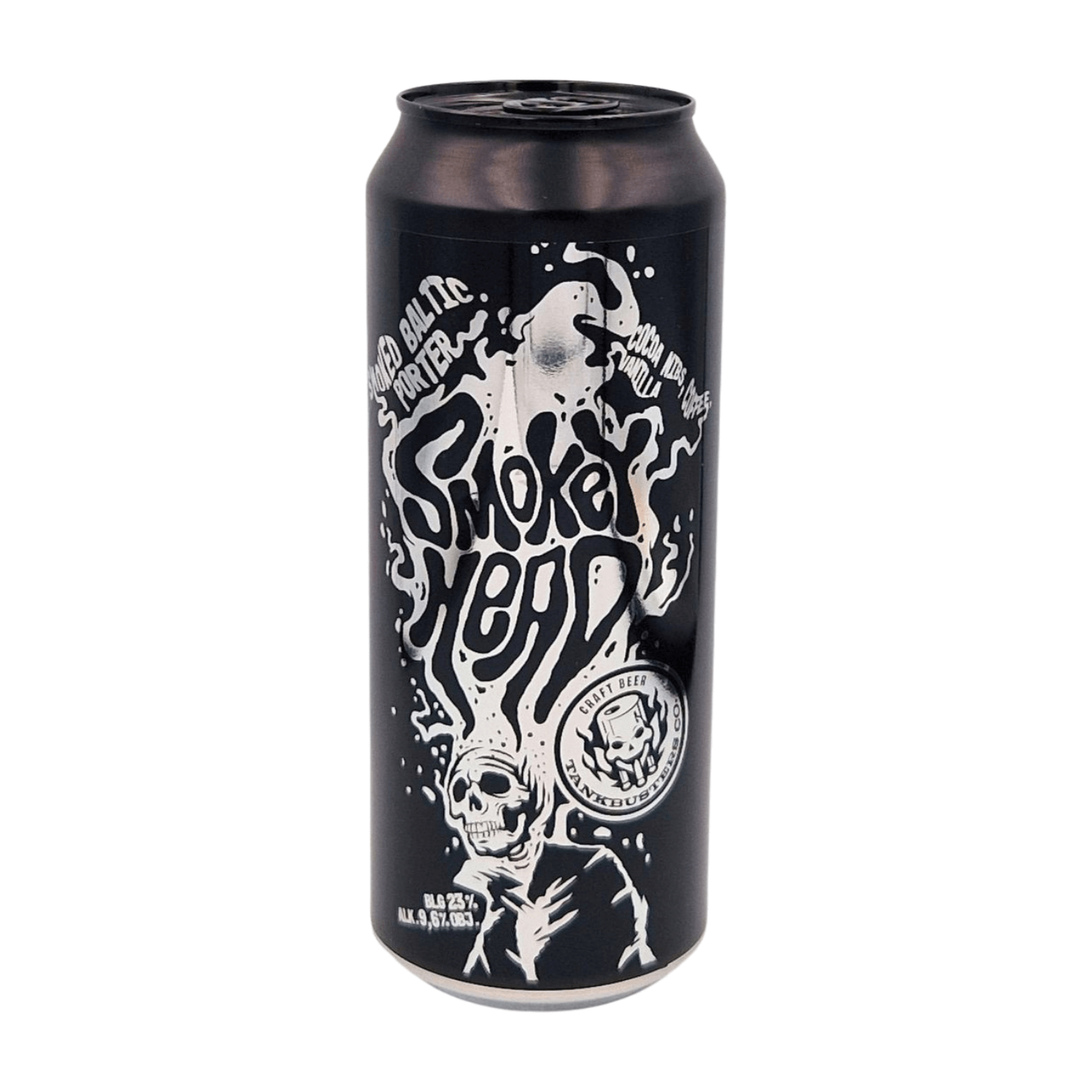 Tankbusters Smokey Head Silver | Porter baltique fumée