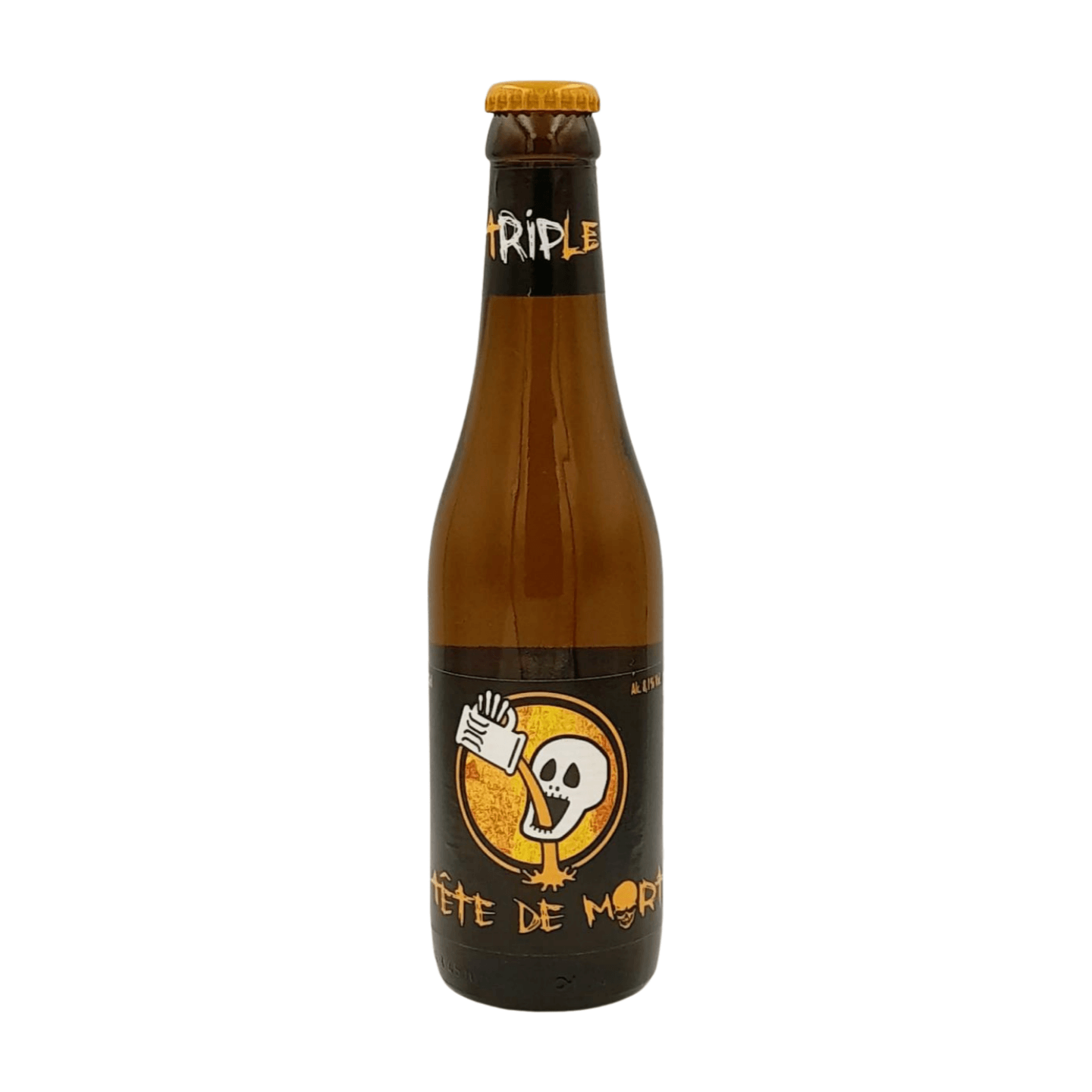 Brasserie du Bocq Tête De Mort Triple | Tripel Webshop Online Verdins Rotterdam