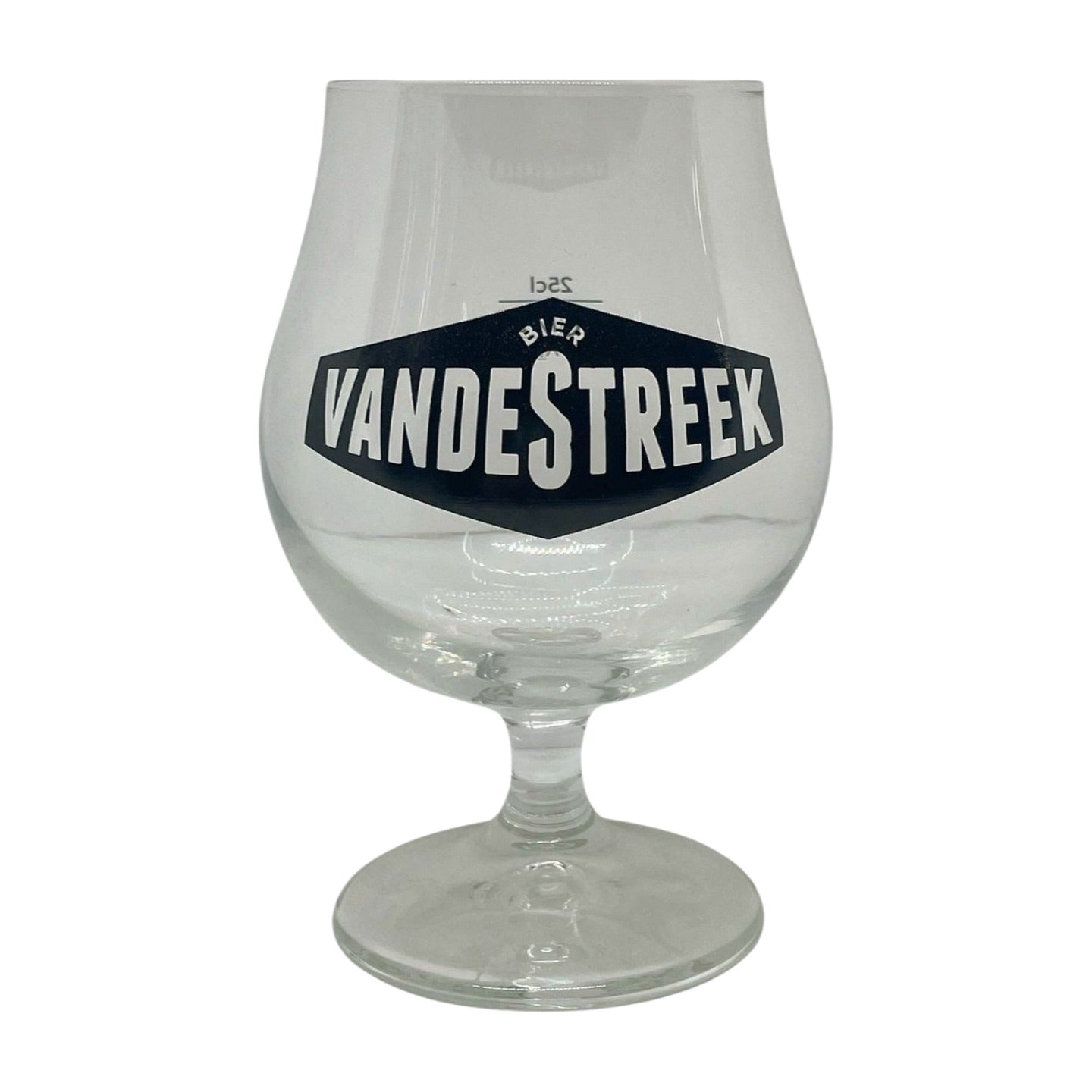Vandestreek Voetglas 33cl | Glas te koop bij Verdins Bierwinkel