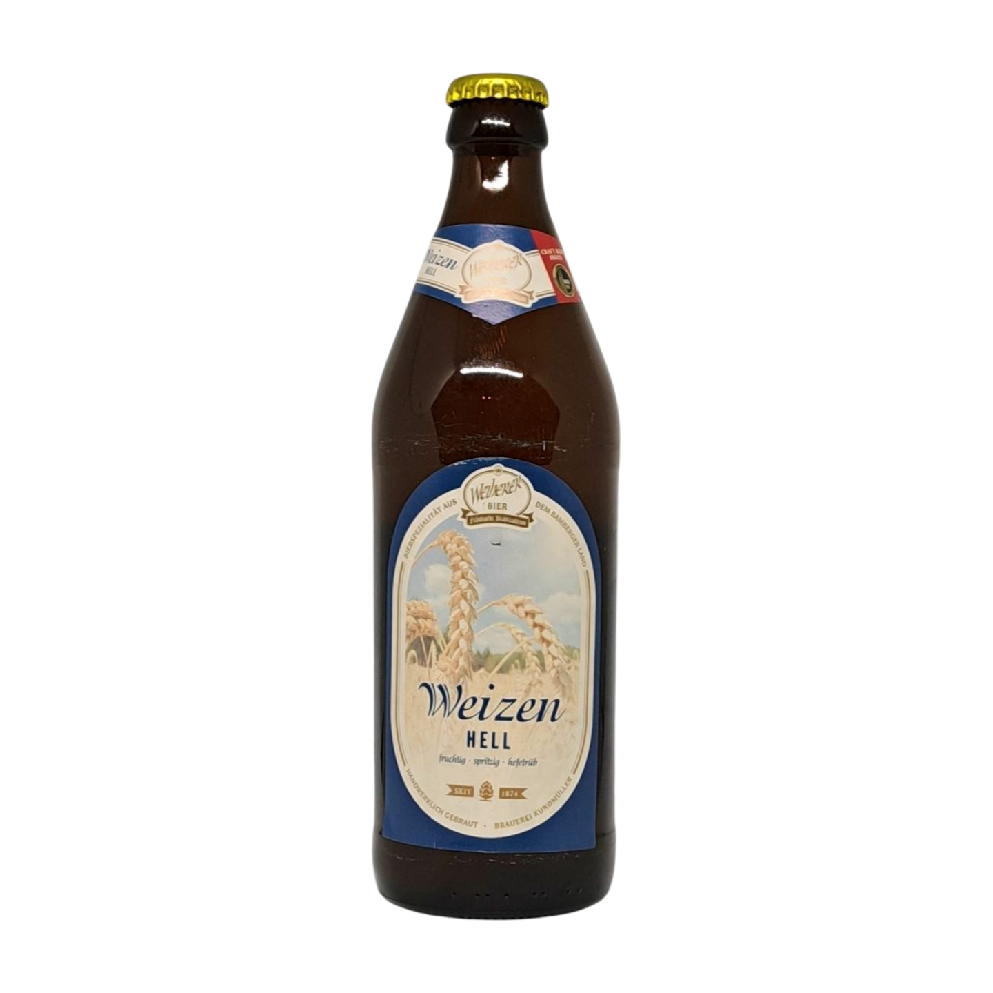 Brauerei Kundmüller Weiherer Weizen Hell | Weizen