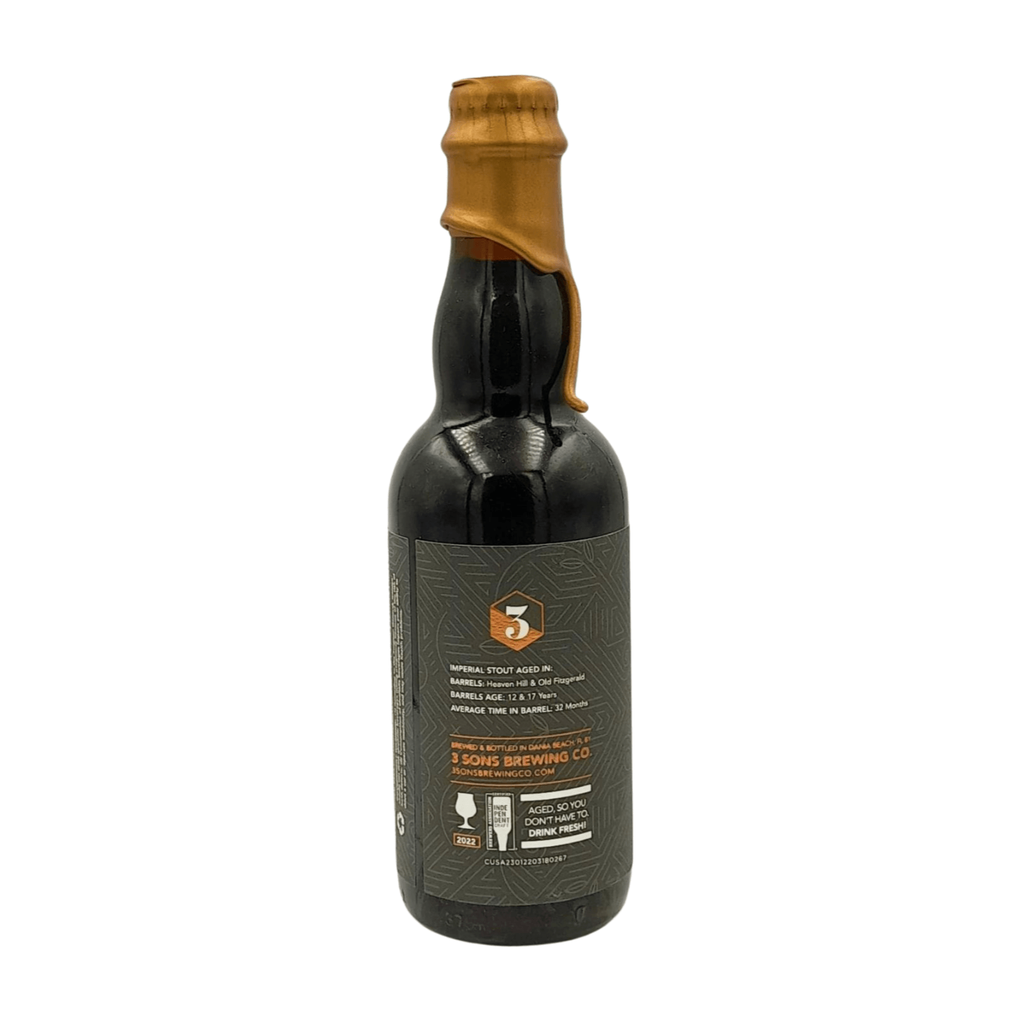 3 Sons Vintage Nectar | BA Imperial Stout Webshop Online Verdins Bierwinkel Rotterdam
