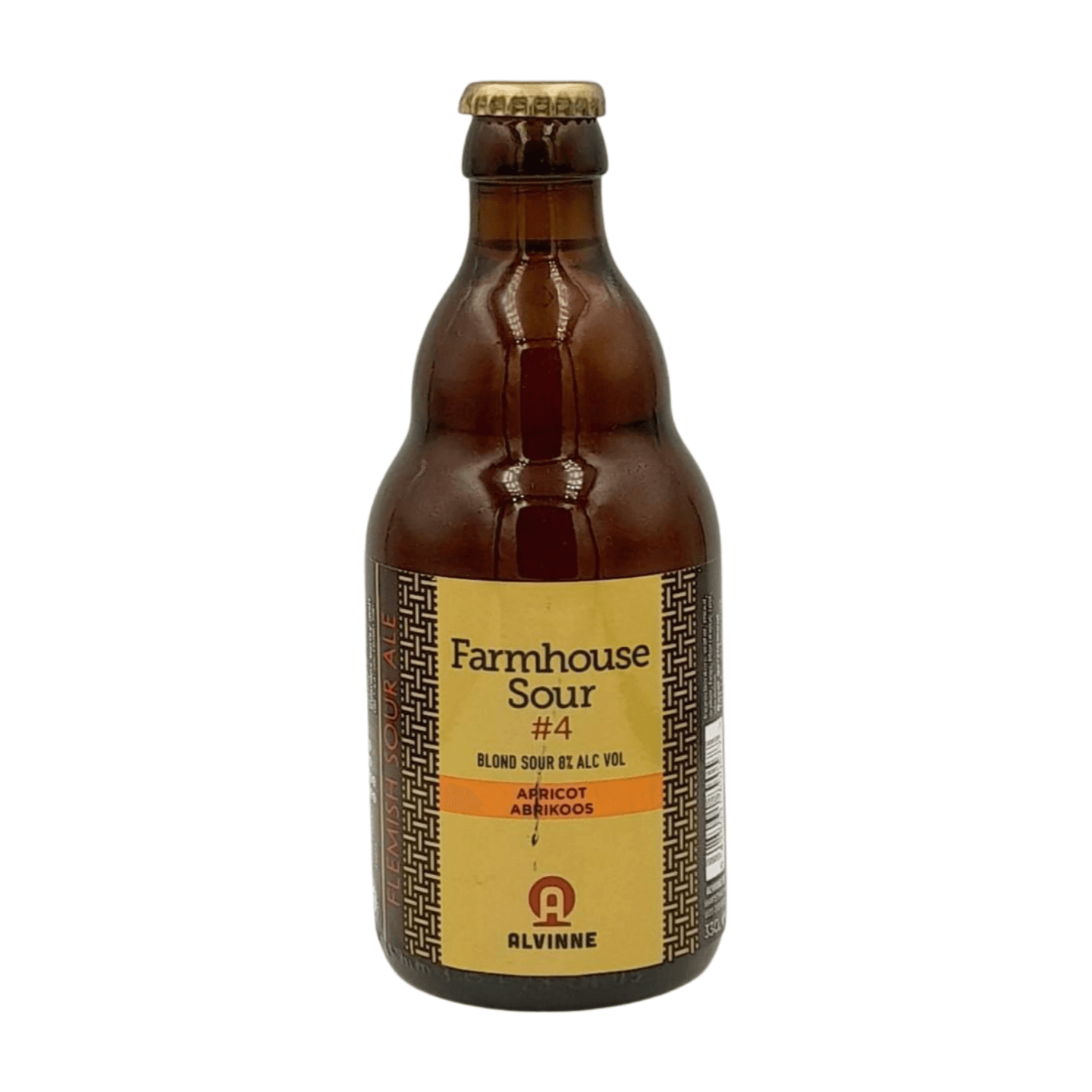 Brouwerij Alvinne Farmhouse Sour #4: Apricot | Fruited Sour Webshop Online Verdins Bierwinkel Rotterdam