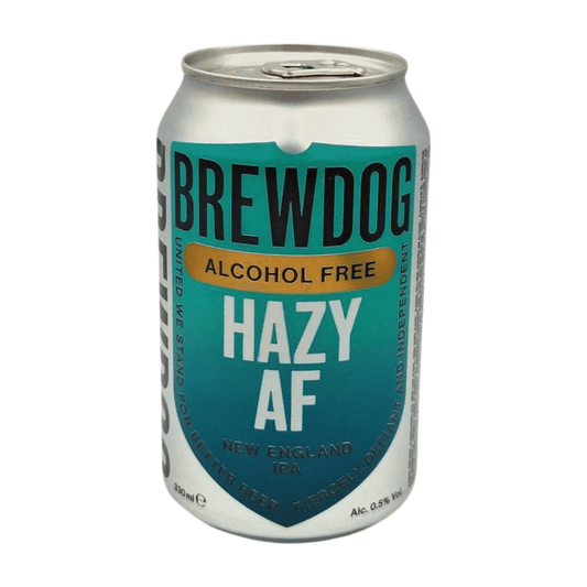 Brewdog Hazy AF | Non Alcoholic NEIPA Webshop Online Verdins Bierwinkel Rotterdam