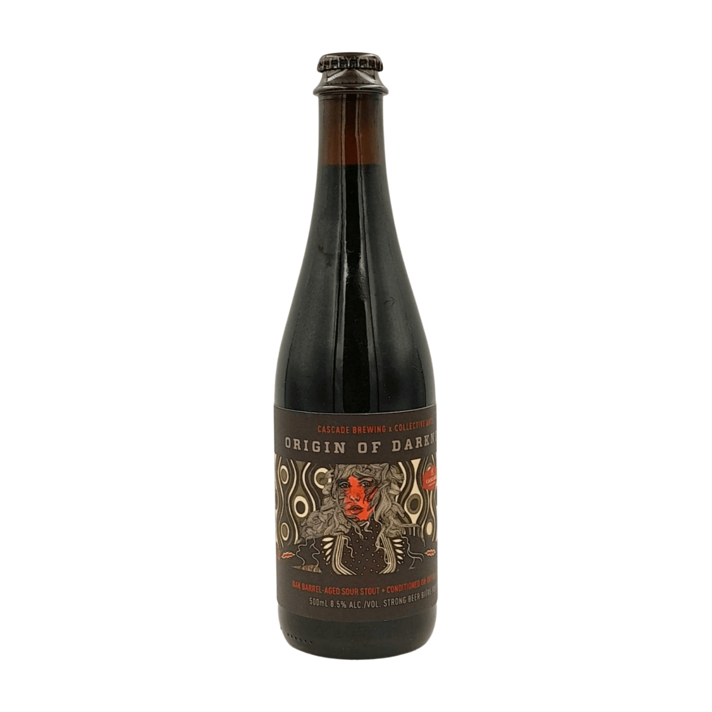 Collective Arts Brewing x Cascade Brewing Origin of Darkness | BA Peach Sour Stout Webshop Online Verdins Bierwinkel Rotterdam