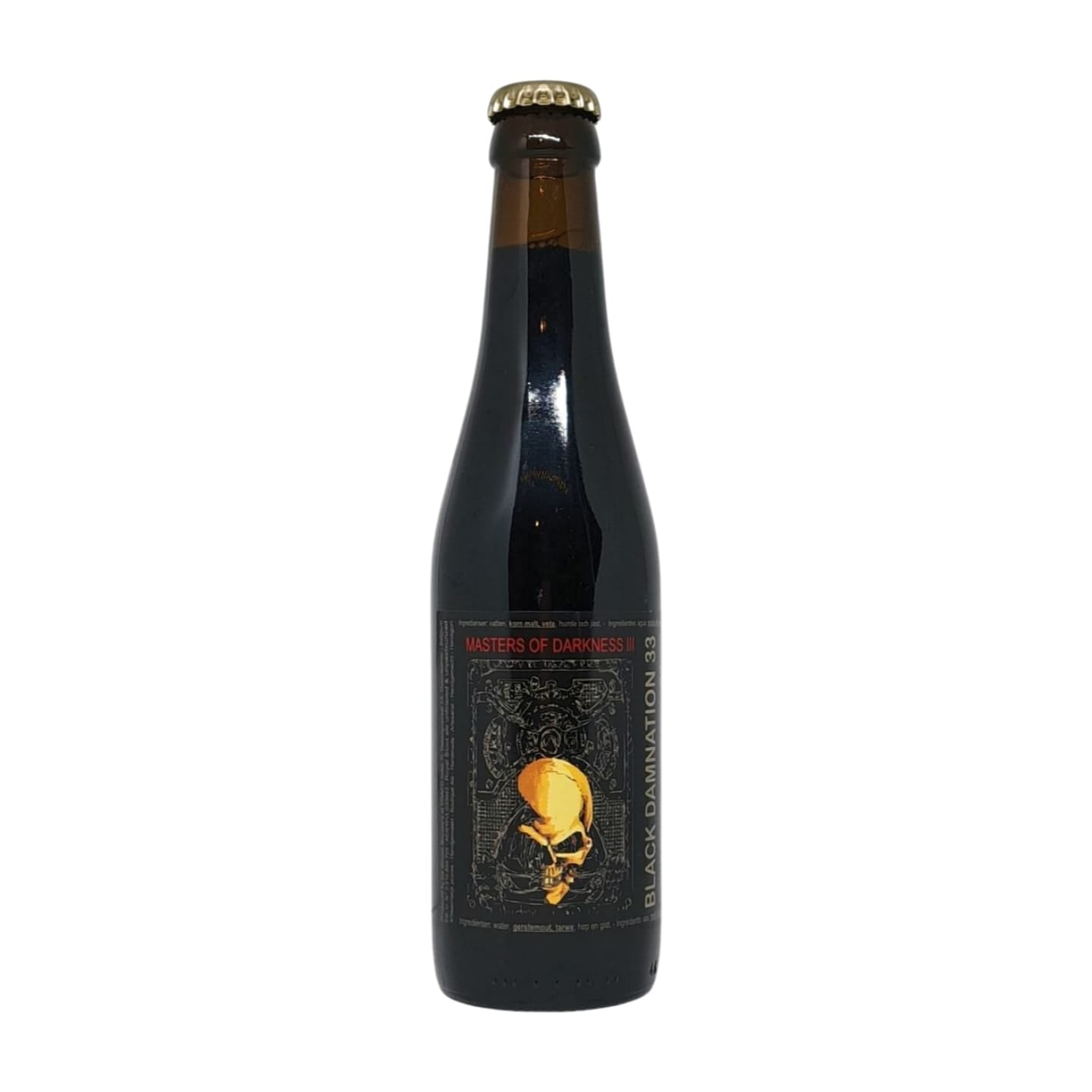 De Struise Brouwers Black Damnation 33 Masters of Darkness III BA Stout