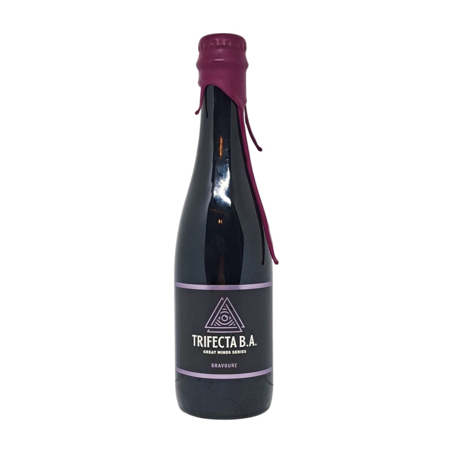 Frontaal Trifecta Barrel aged Stout Bier Online webshop Goedkoop speciaalbier Verdins Bierwinkel Rotterdam