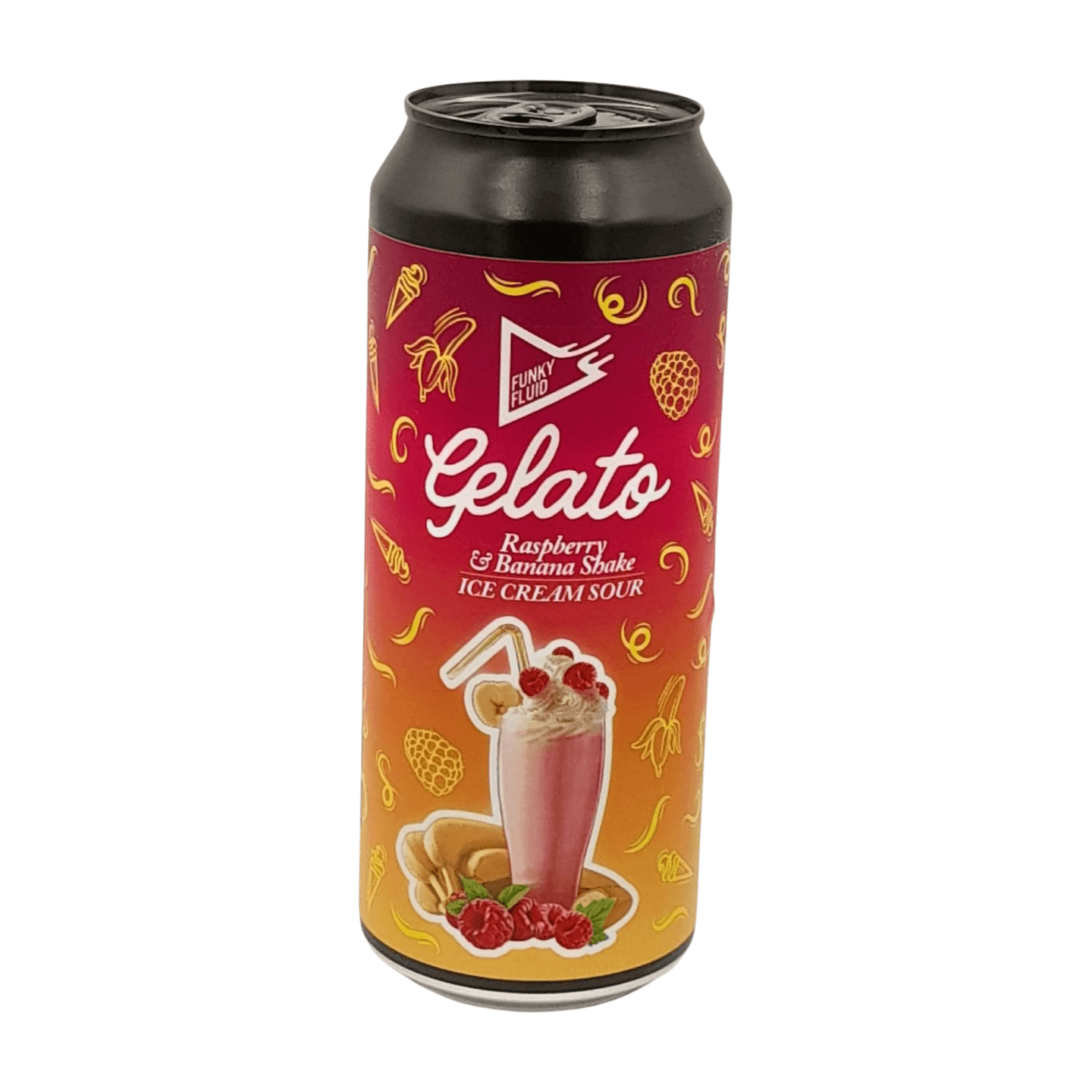 Funky Fluid Gelato Rasberry & Banana Shake | Gelato Sour Webshop Online Verdins Bierwinkel Rotterdam