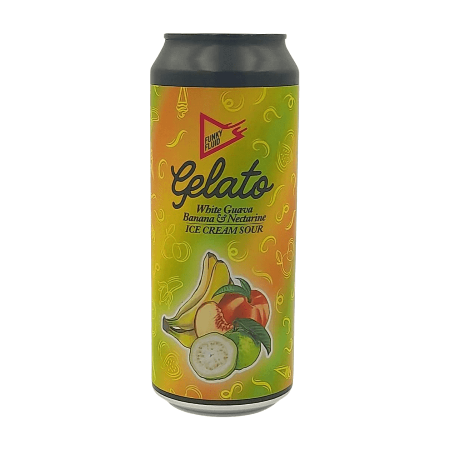 Funky Fluid Gelato White Guave Banana & Nectarine | Fruited Sour Webshop Online Verdins Bierwinkel Rotterdam