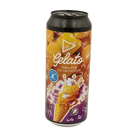 Funky Fluid Gelato Yellow Fluff | Gelato Sour Webshop Online Verdins Bierwinkel Rotterdam