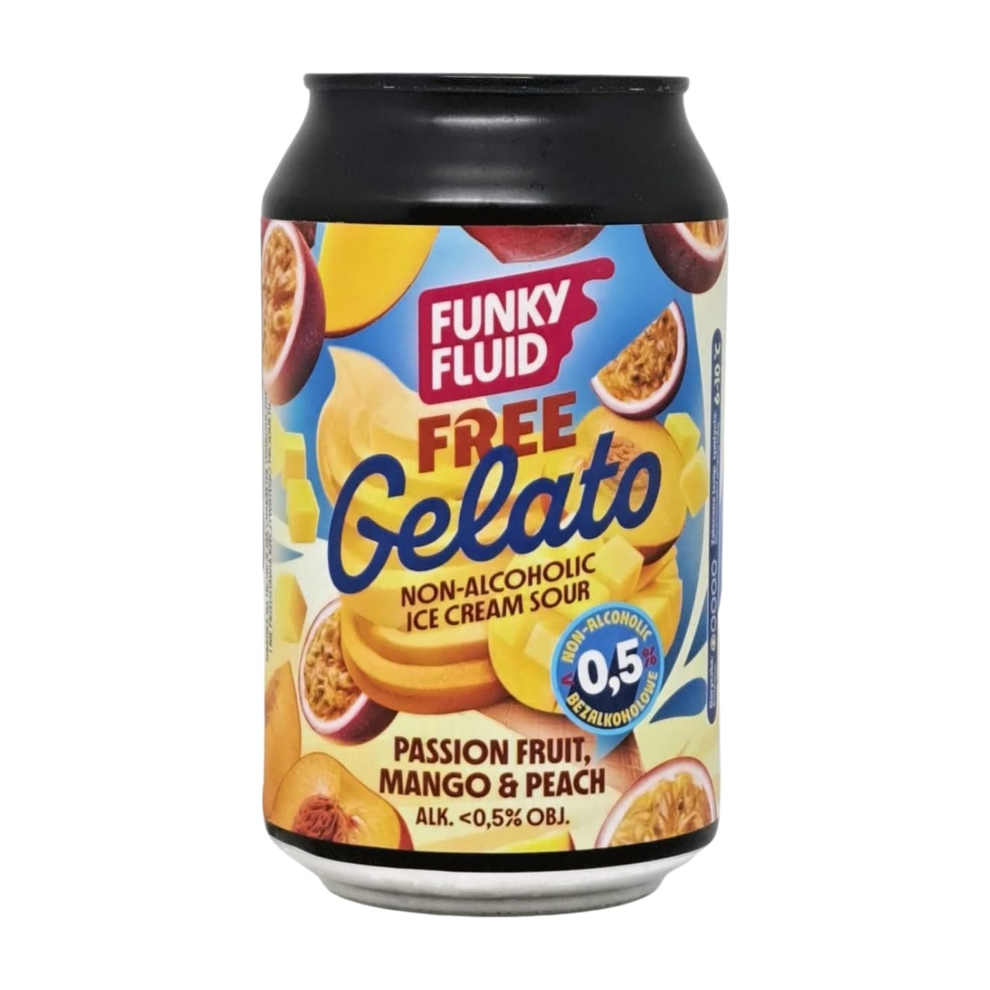 Funky Fluid Free Gelato: Passion Fruit, Mango & Peach Non Sour