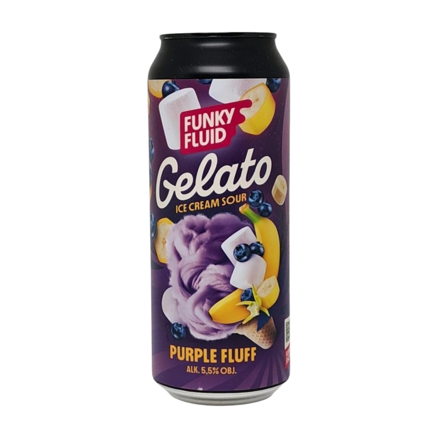 Funky Fluid Gelato: Purple Fluff  Smoothie Sour