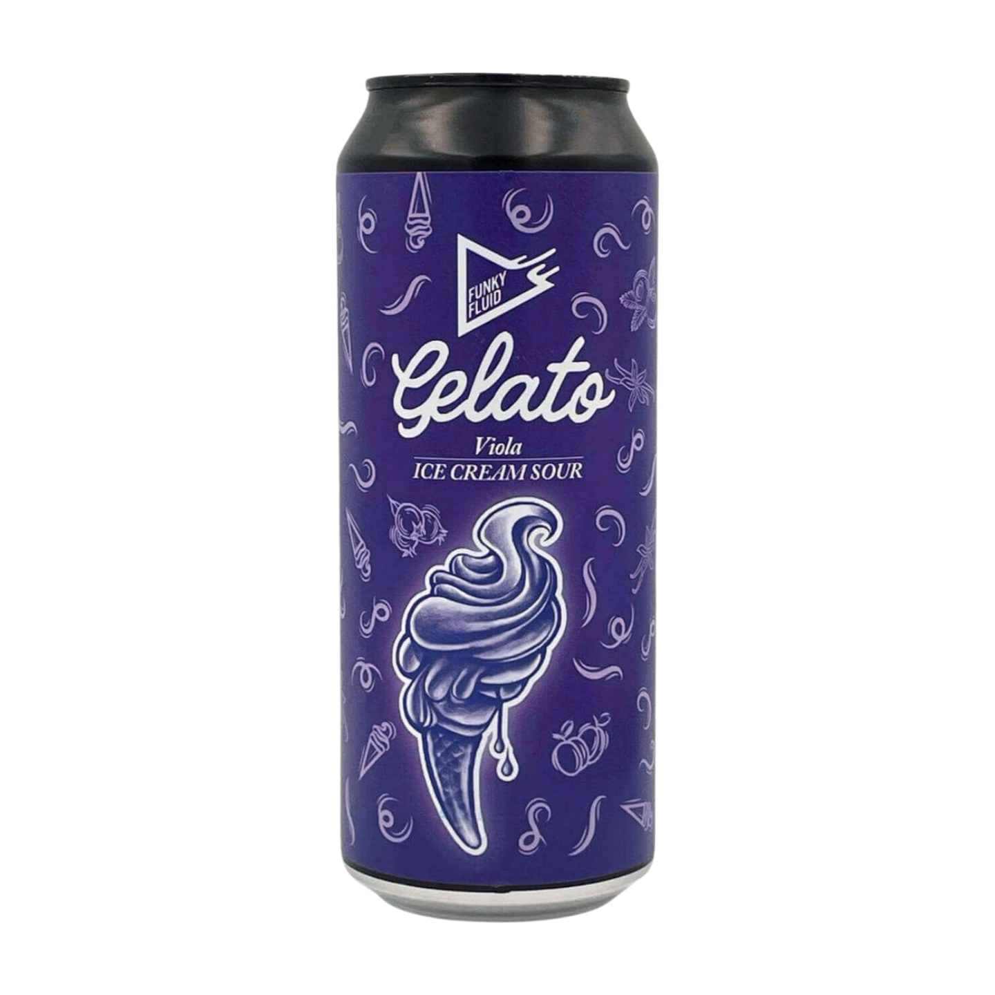 Funky Fluid Gelato Viola Smoothie pastry sour Webshop Online Verdins Bierwinkel Rotterdam  