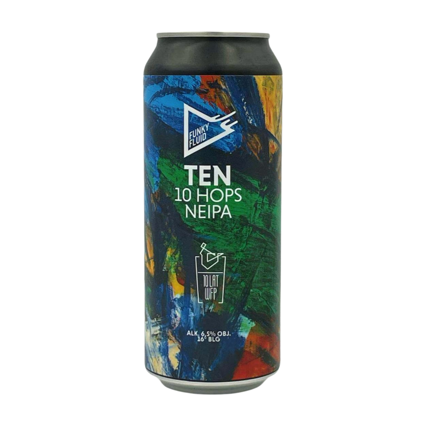 Funky Fluid Ten 10 hops Neipa  Webshop Online Verdins Bierwinkel Rotterdam