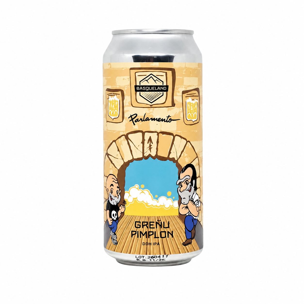 Basqueland x Parlamento   Greñu Pimplon | NEIPA