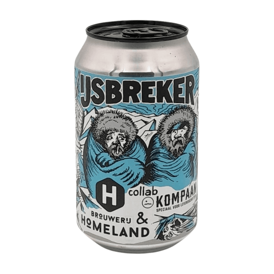Kompaan x Homeland Ijsbreker | Ijsbock Stout Webshop Online Verdins Bierwinkel Rotterdam