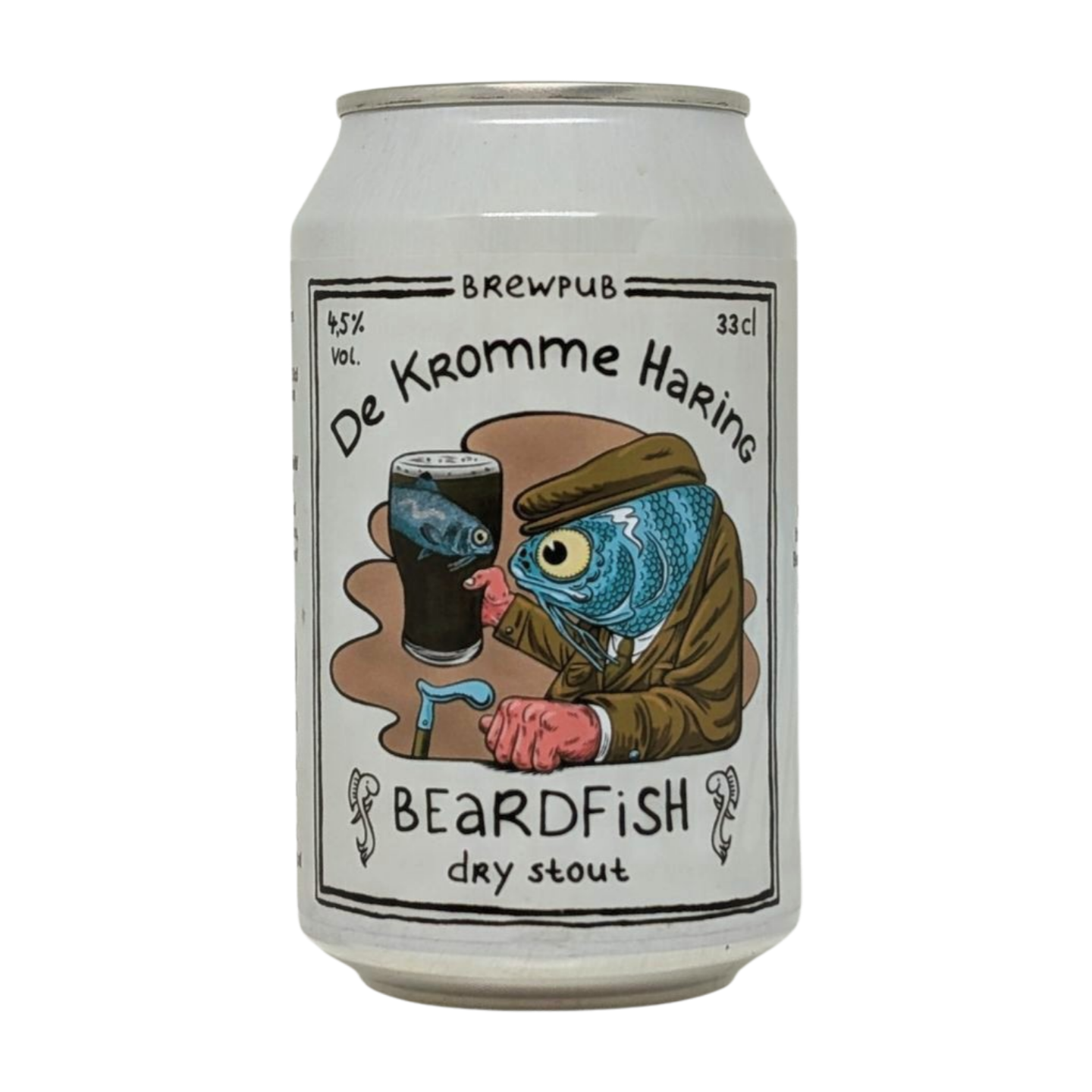 De Kromme Haring Beardfish | Dry Stout