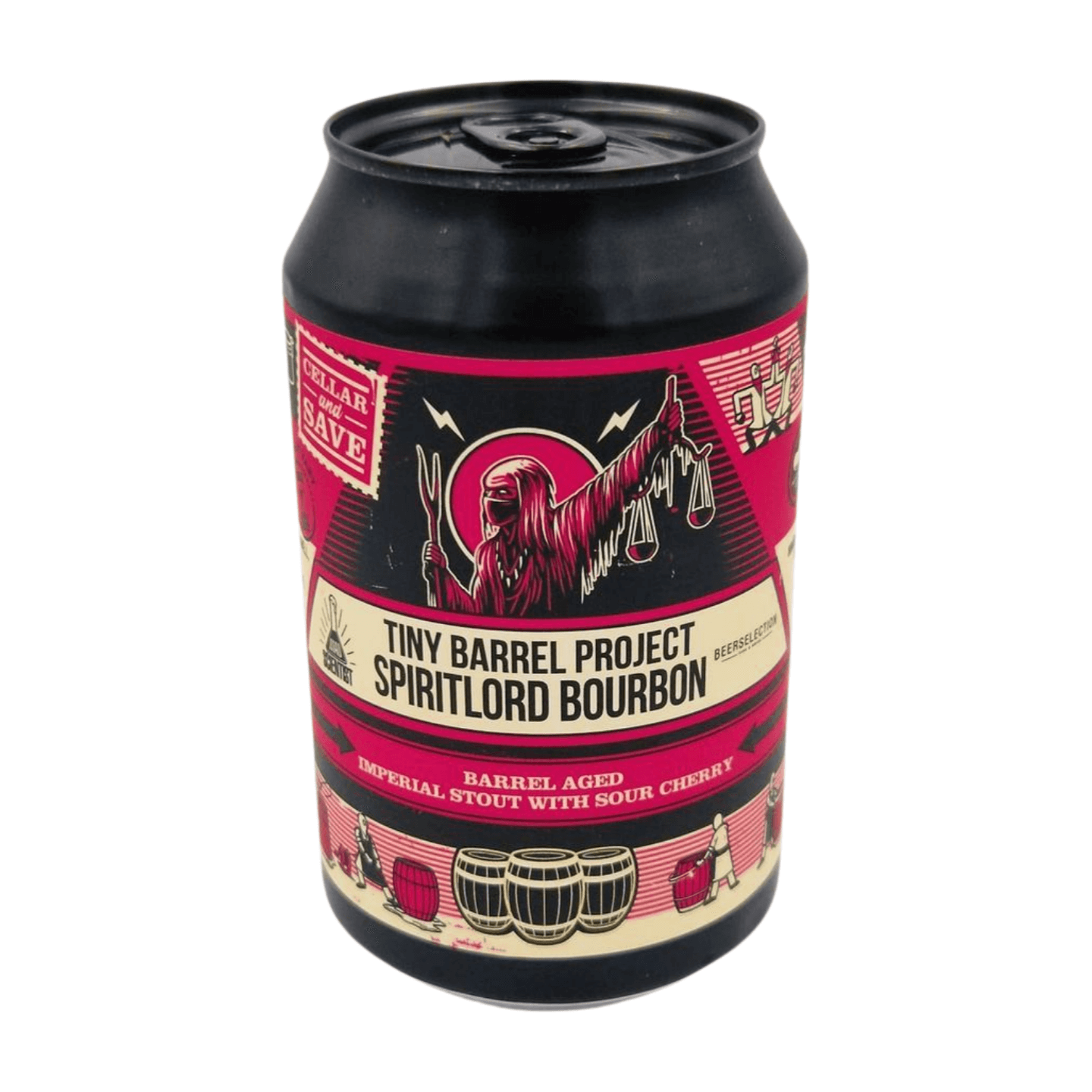 Mad Scientist Tiny Barrel Spiritlord | Bourbon BA Imperial Cherry Stout