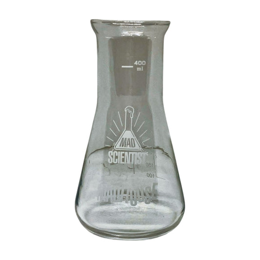 Mad Scientist Erlenmeyer Glas | bier lab Glas koop je bij Verdins Bierwinkel