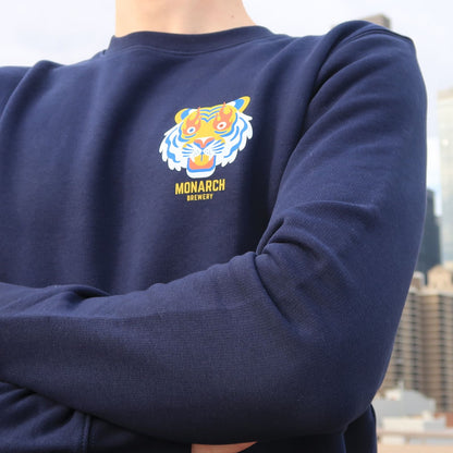 Monarch Brewery Blue-Print sweater