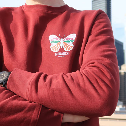 Monarch Brewery Blue-Print sweater