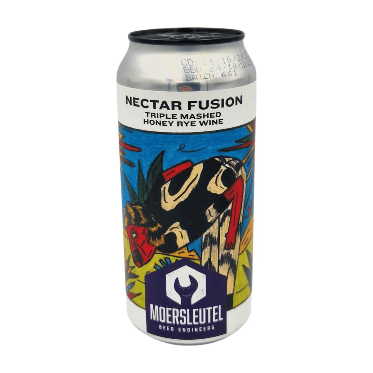 Moersleutel x Marlobob Nectar Infusion | Rye Wine Webshop Online Verdins Bierwinkel Rotterdam