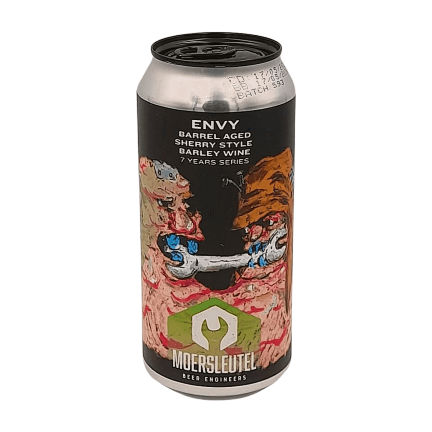 Moersleutel Craft Brewery 7 Years Series Envy | Sherry BA Barley Wine Webshop Online Verdins Bierwinkel Rotterdam