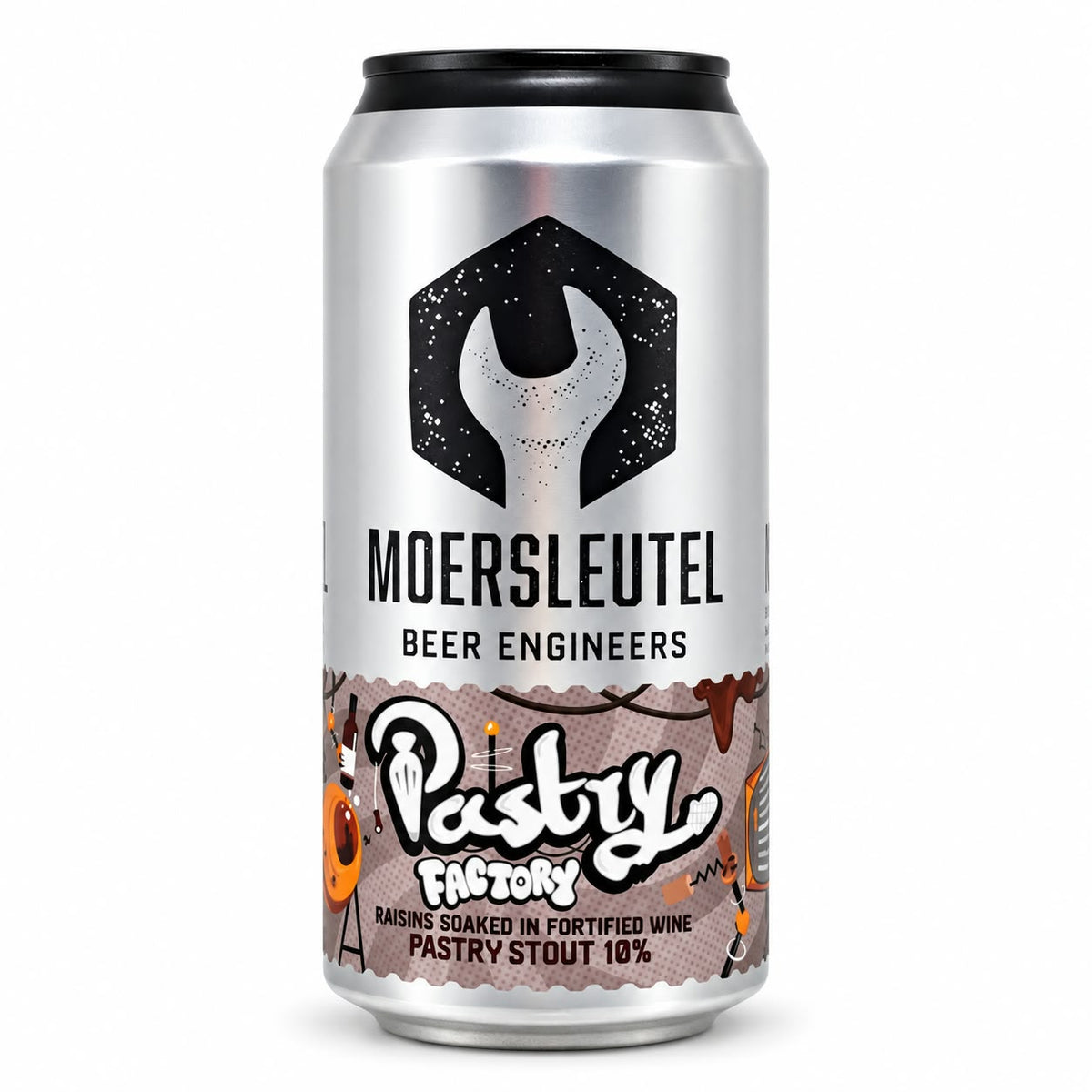 Moersleutel Pastry Factory: Raisins Soaked In Fortified Wine  Pastry Stout