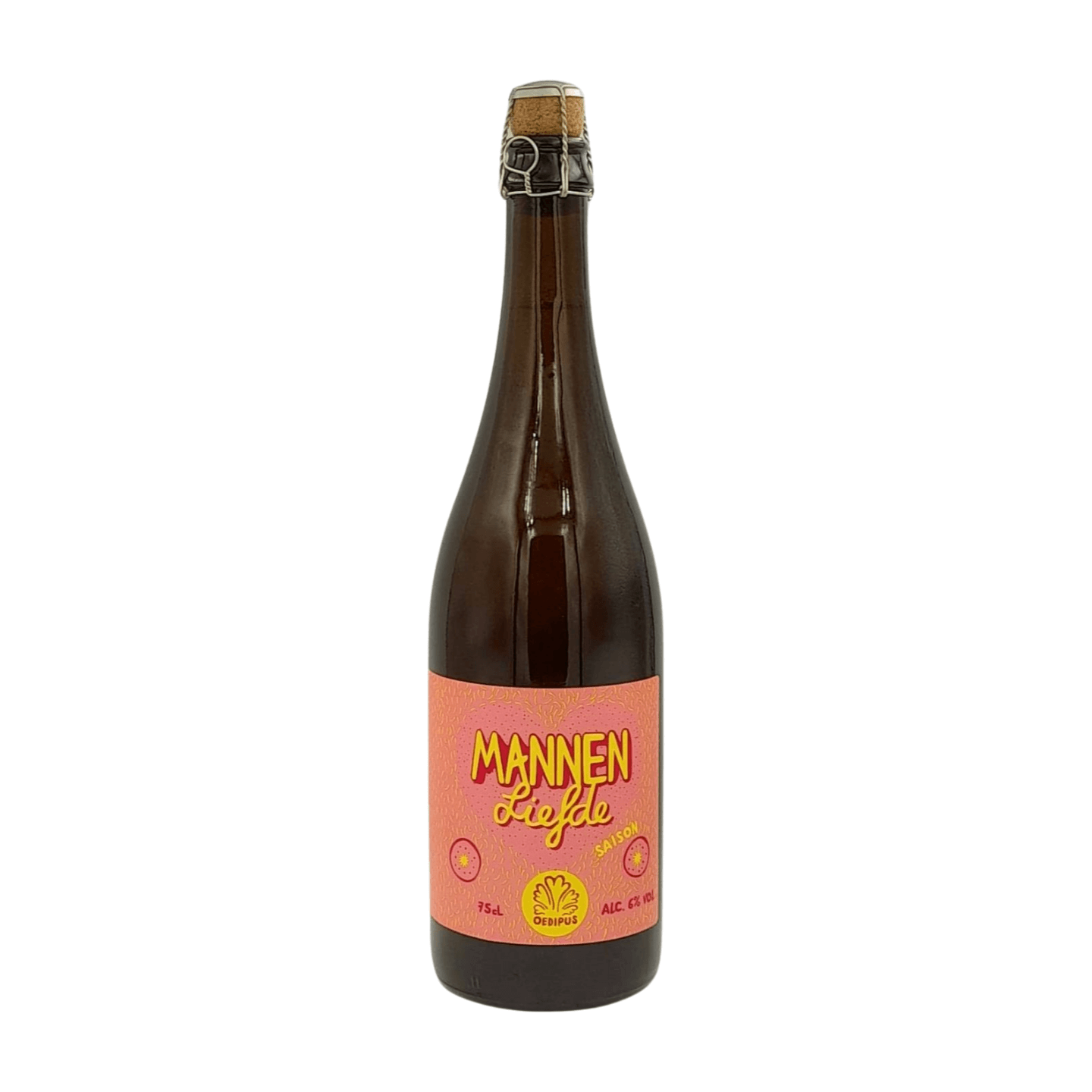 Oedipus Brewing Mannenliefde | Saison 75 Cl Webshop Online Verdins Bierwinkel Rotterdam