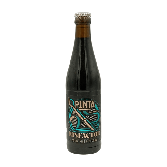 PINTA Risfactor Cocoa Nibs & Coconut | Cocoa Nibs Coconut Stout Webshop Online Verdins Bierwinkel Rotterdam