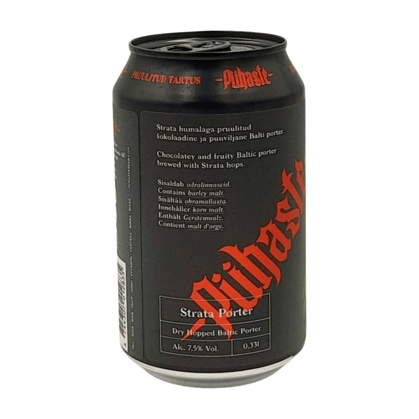 Pühaste Brewery Strata Porter | Dry Hopped Baltic Porter Webshop Online Verdins Bierwinkel Rotterdam