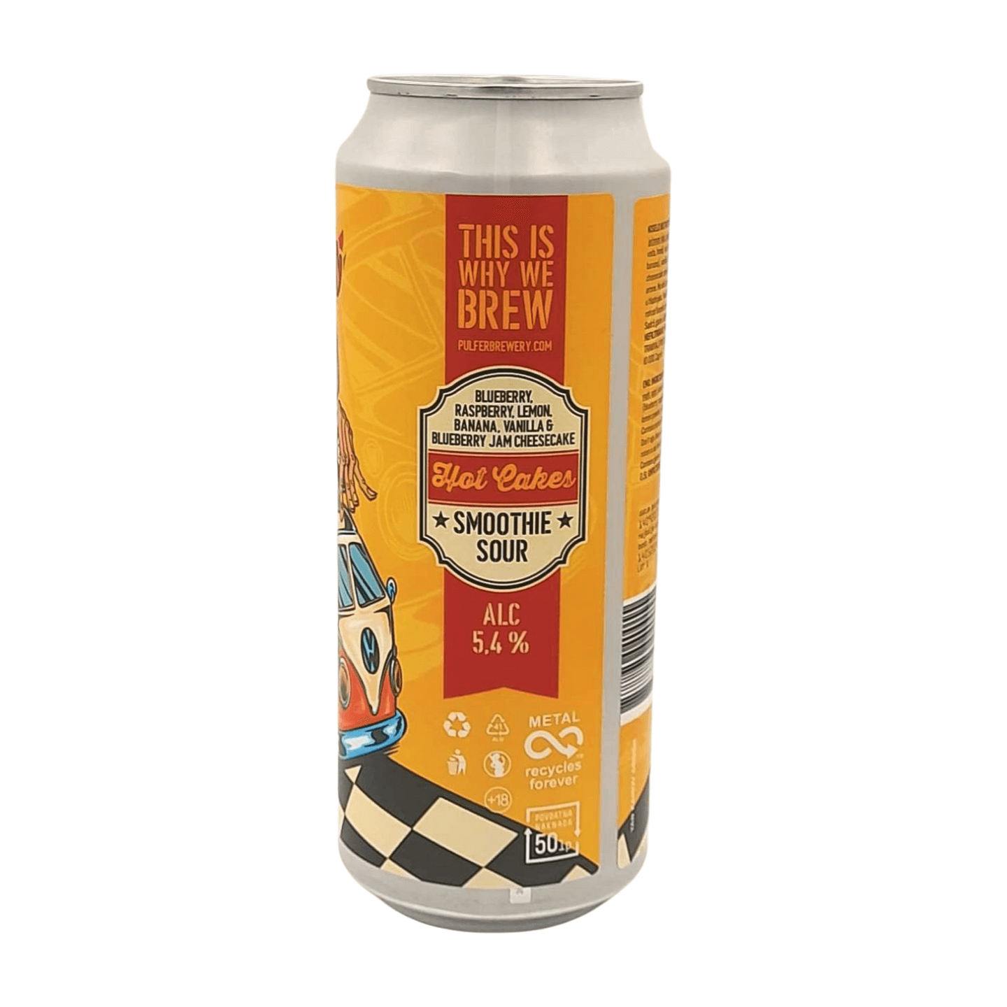 Pulfer Brewery Hot Cakes #2 | Blueberry Raspberry Lemon Banana Vanilla Blueberry Jam Cheesecake Smoothie Sour Webshop Online Verdins Bierwinkel Rotterdam