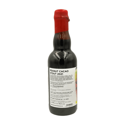 Rodinný pivovar Zichovec Peanut Cacao Stout 2021 | Peanut Chocolate Bourbon BA Imperial Stout Webshop Online Verdins Bierwinkel Rotterdam