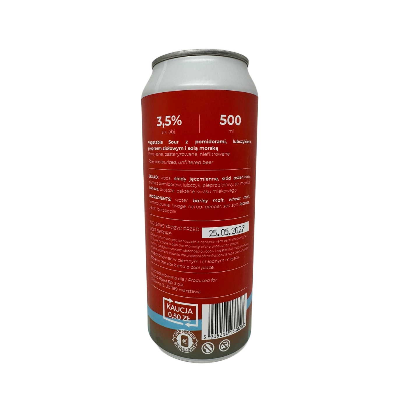 Magic Road Tomato Deluxe Gose Spiced Online Beer Verdins