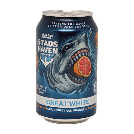 Stadshaven Brouwerij Great White (Blik) | Witbier
