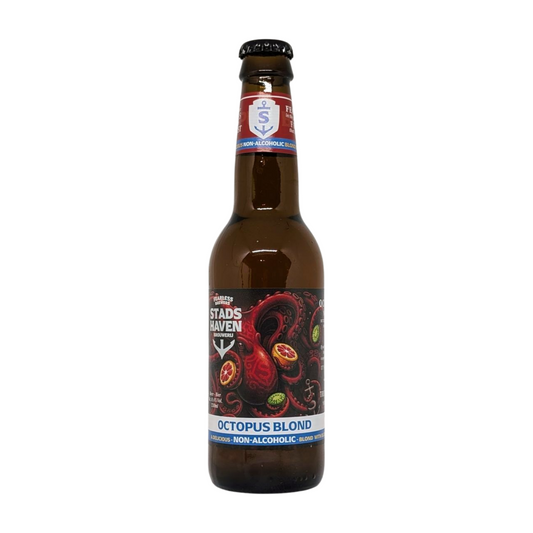 Stadshaven Brouwerij Octopus Blond 0.4 | Non Alcoholic Blond