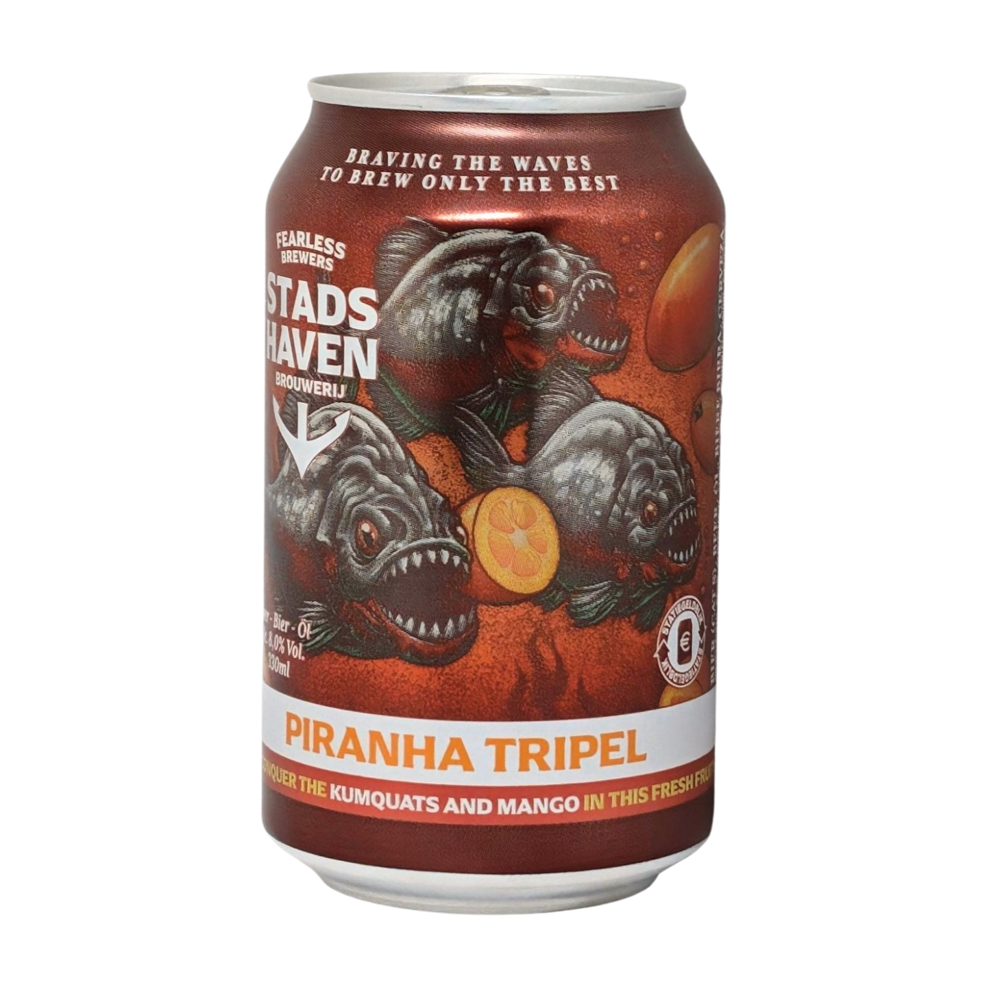 Stadshaven Brouwerij Piranha Tripel | Tripel