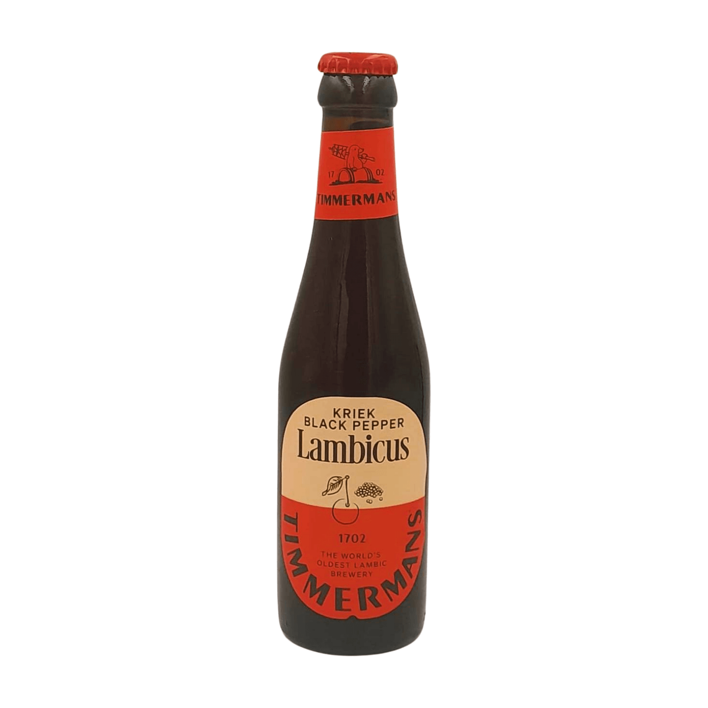 Brewery John Martin & Brewery Timmermans Kriek Lambicus | Kriek Black Pepper Lambic Webshop Online Verdins Bierwinkel Rotterdam