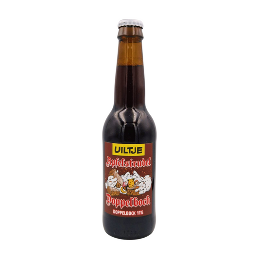 Uiltje Apfelstrudel Doppelbock | Dubbel Bock Webshop Online Verdins Bierwinkel Rotterdam