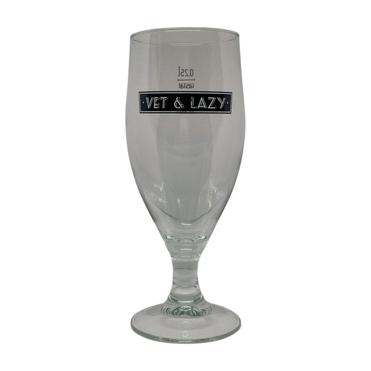 Vet & Lazy Voetglas | Glas koop je bij Verdins Bierwinkel